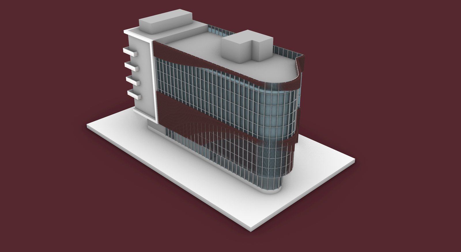 Base geometry selected for standalone solar radiation analysis